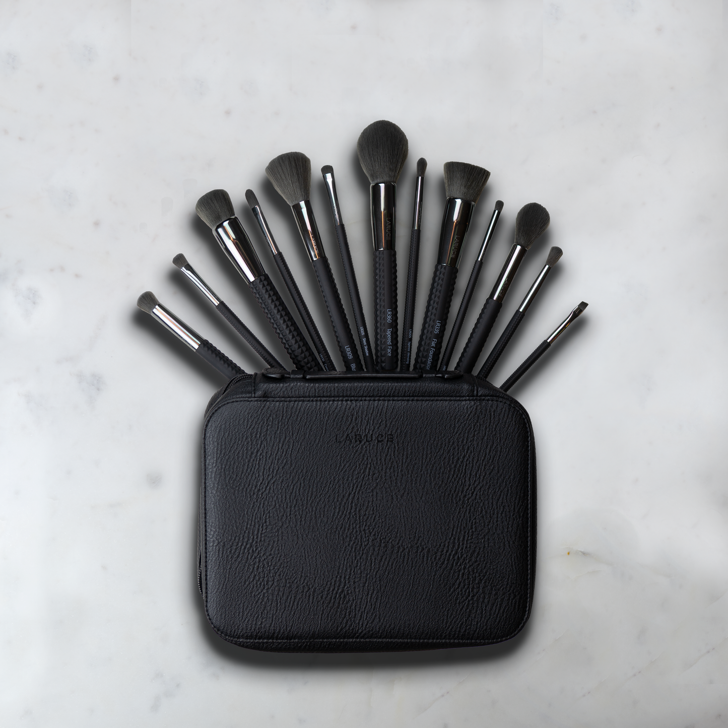 JUEGO DE BROCHAS DE MAQUILLAJE ANN DE 13 PIEZAS CON ESTUCHE
